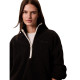 Calvin Klein Γυναικεία μπλούζα Sherpa Quarter Zip Sweatshirt